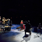 With Maneesh, Manose, Miten and Deva Premal in concert